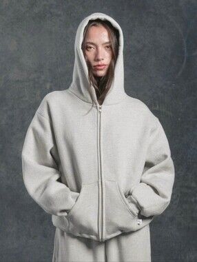 AKIMBO Fleece Zip Up Hoodie Jacket